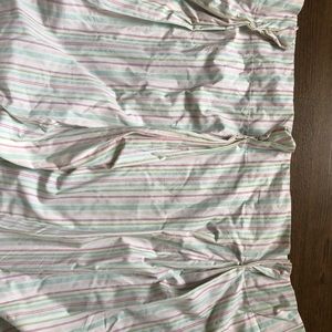 Shabby chic baby curtains